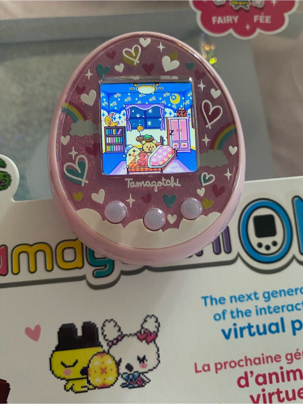 Tamagotchi On - Sparkly Pink Fairy